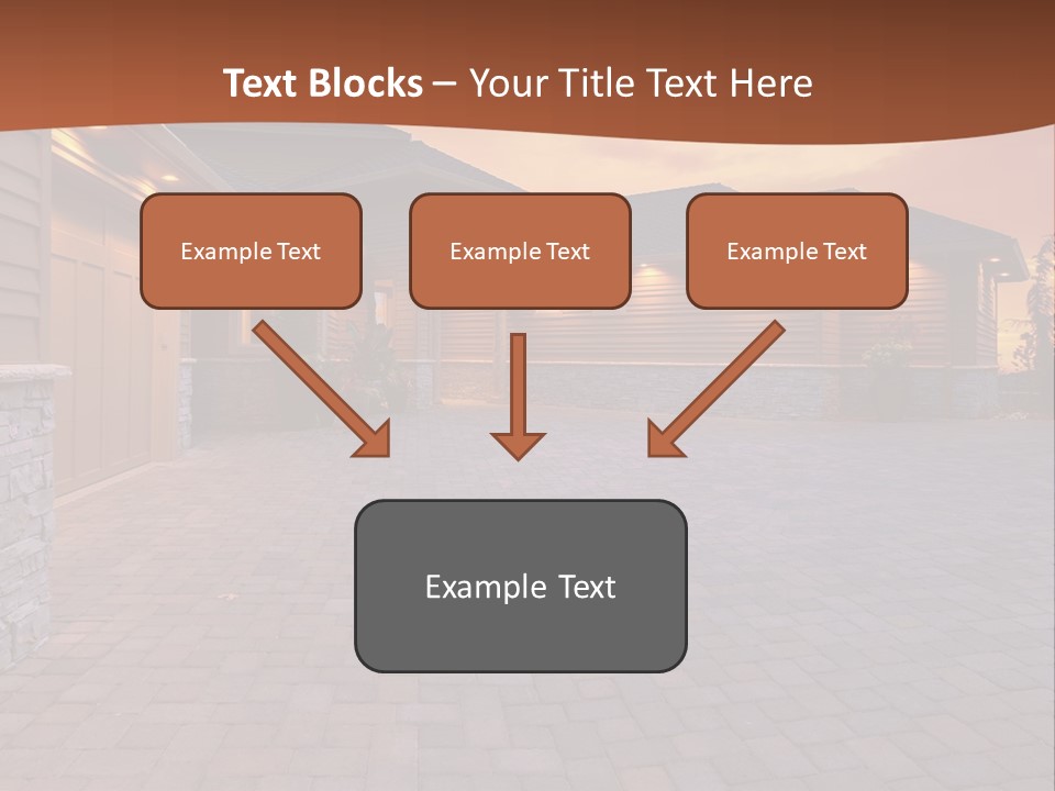 White Industry Switch PowerPoint Template