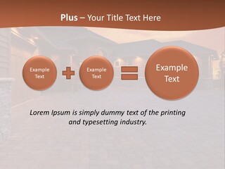 White Industry Switch PowerPoint Template