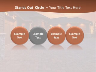White Industry Switch PowerPoint Template