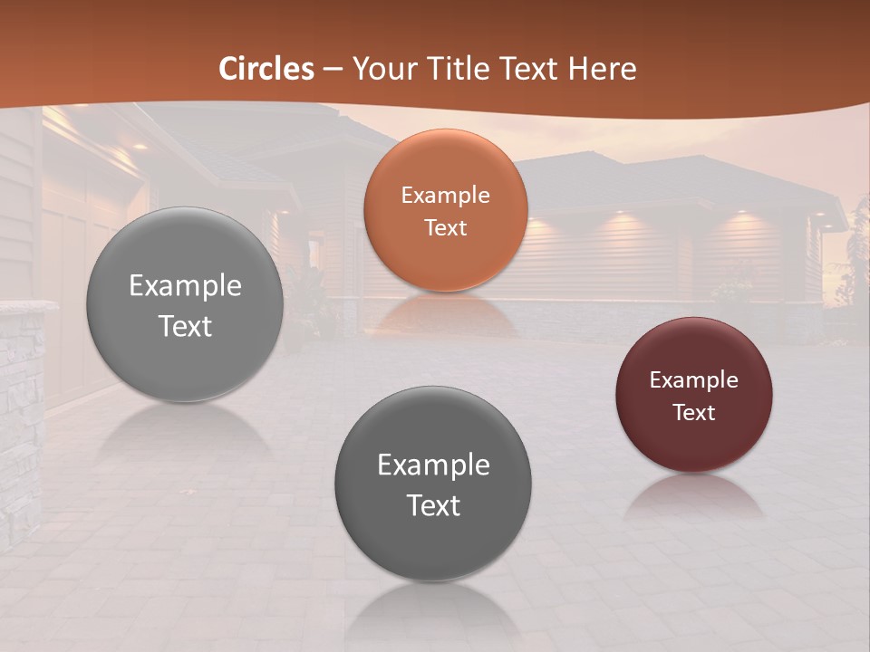 White Industry Switch PowerPoint Template