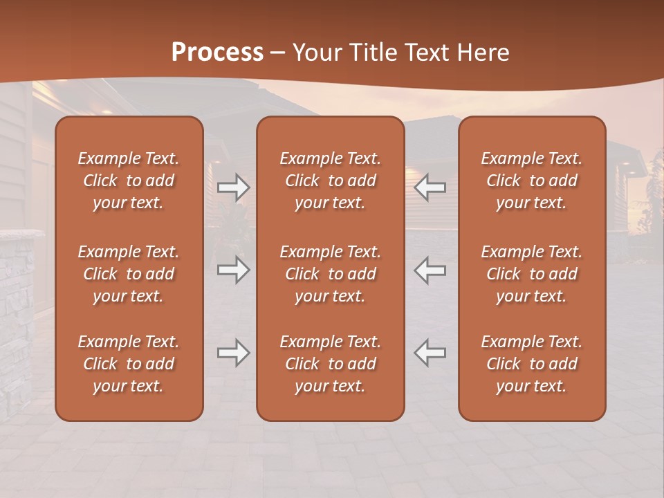 White Industry Switch PowerPoint Template