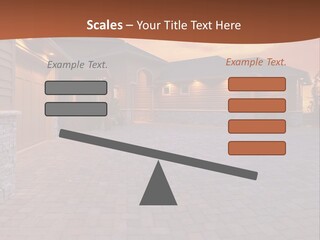 White Industry Switch PowerPoint Template