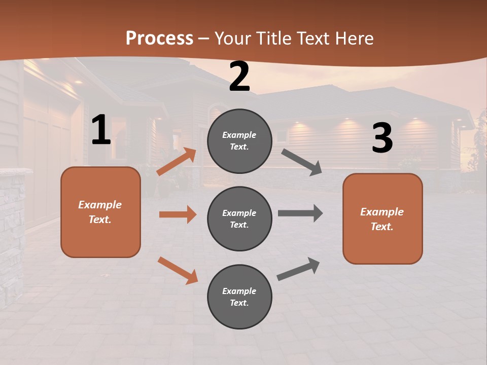 White Industry Switch PowerPoint Template