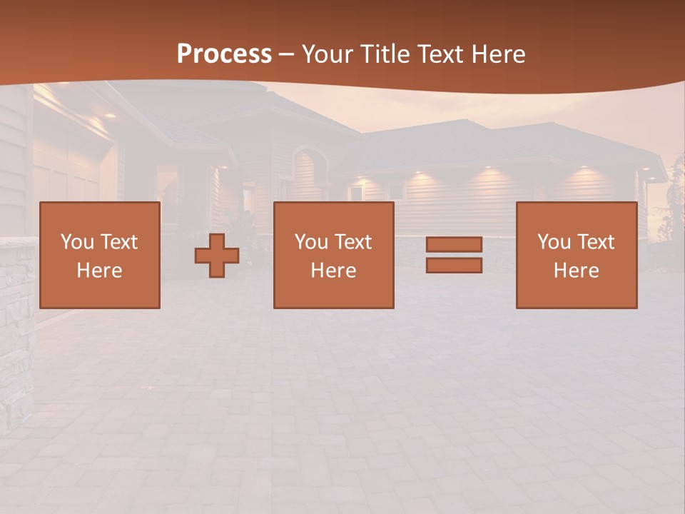 White Industry Switch PowerPoint Template