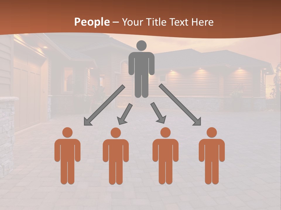 White Industry Switch PowerPoint Template