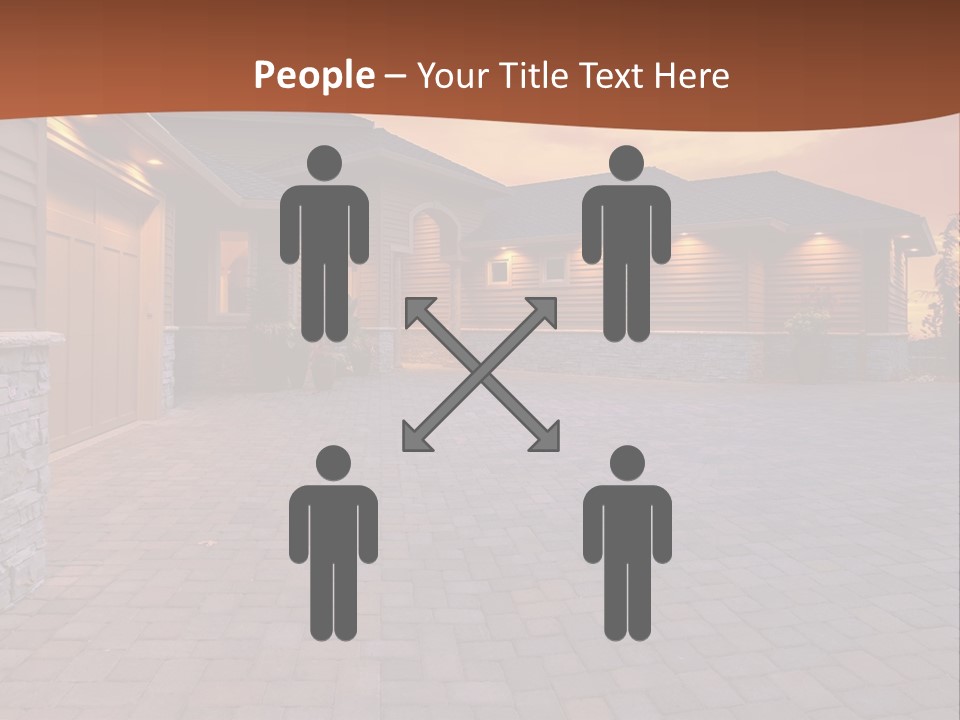 White Industry Switch PowerPoint Template