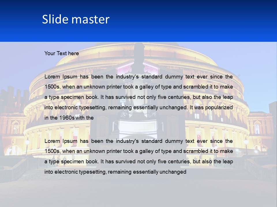 Climate Electric Electricity PowerPoint Template