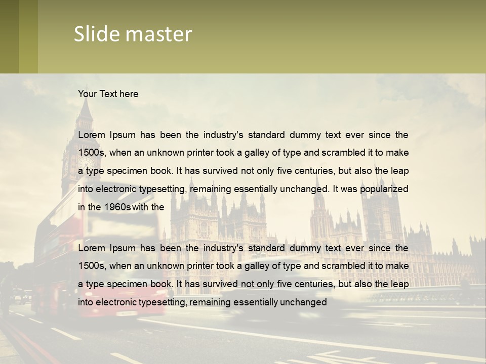 Electricity Home Industry PowerPoint Template