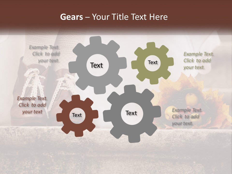 House Conditioner Equipment PowerPoint Template