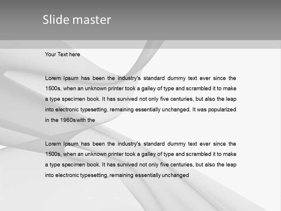 Condition Remote Air PowerPoint Template