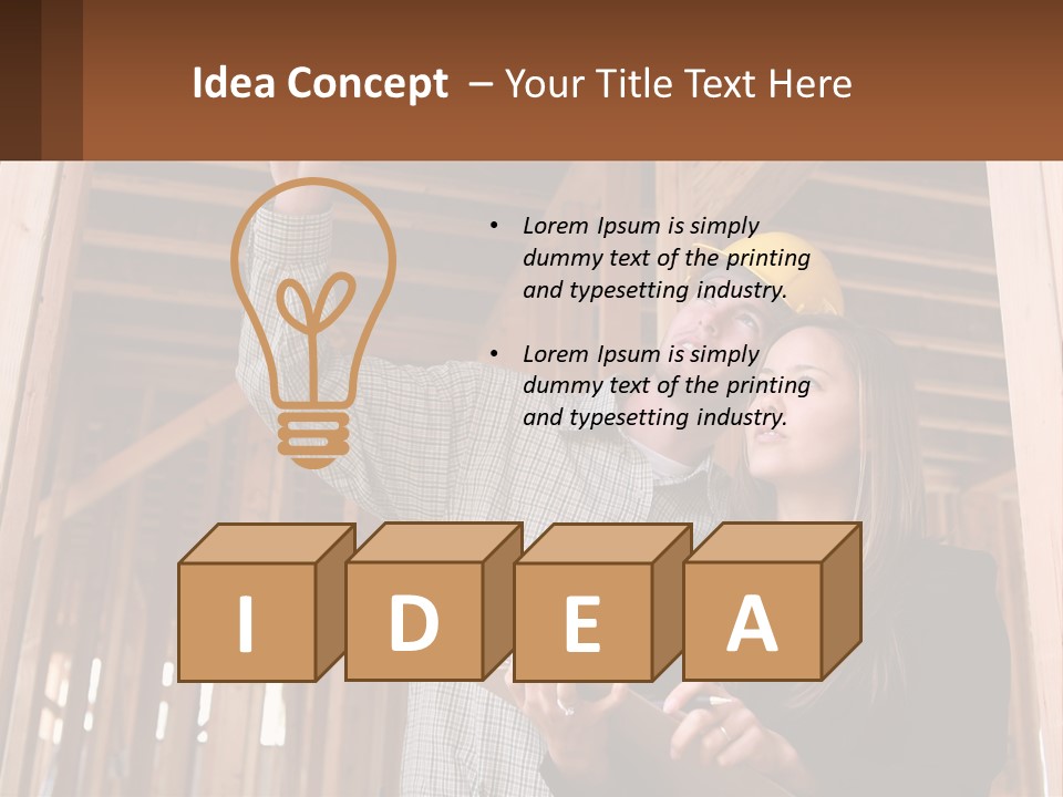 Air Technology Power PowerPoint Template