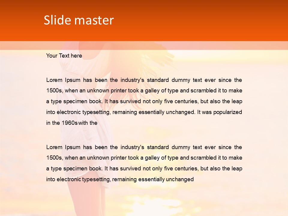 Electric Condition Electricity PowerPoint Template