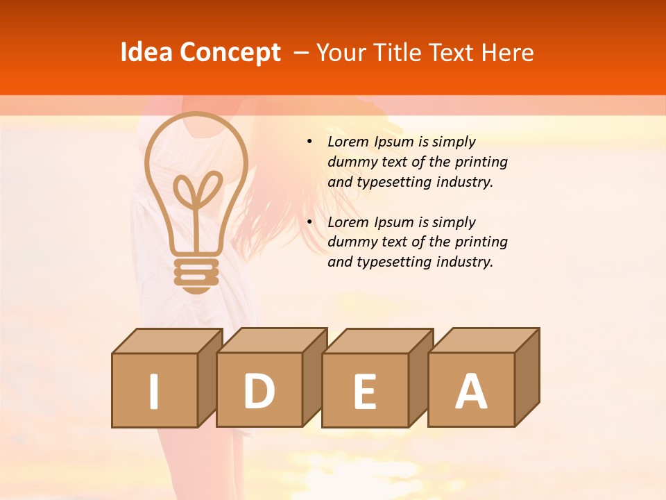 Electric Condition Electricity PowerPoint Template