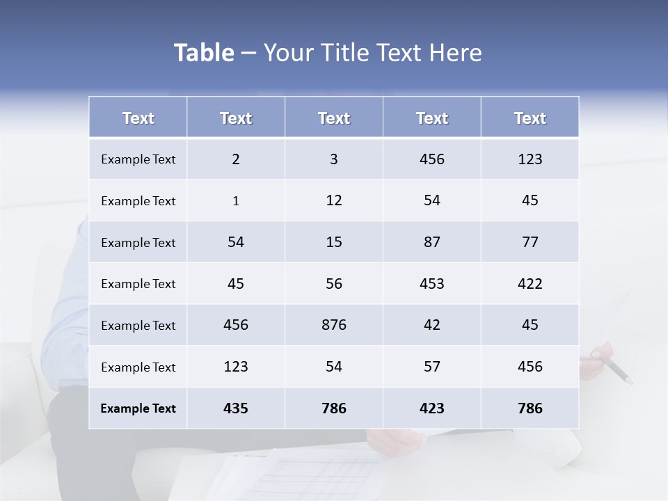 Cold Supply Power PowerPoint Template