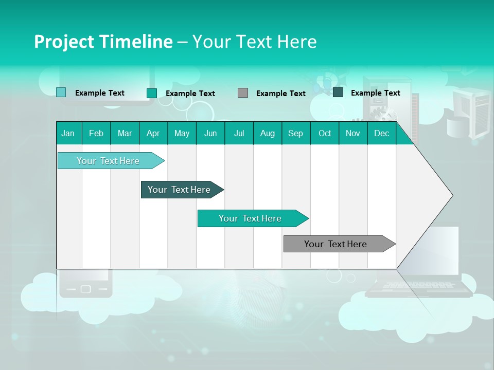 Technology White Condition PowerPoint Template