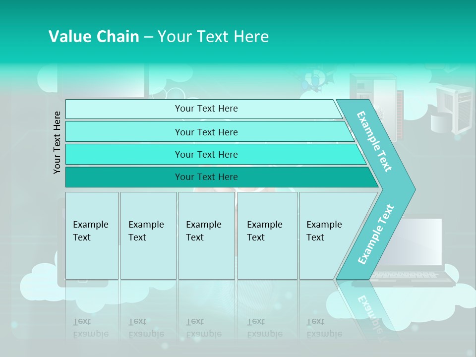 Technology White Condition PowerPoint Template