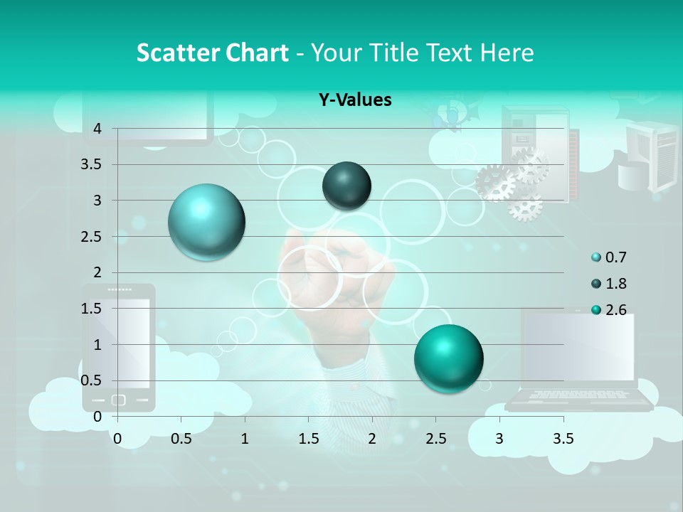 Technology White Condition PowerPoint Template