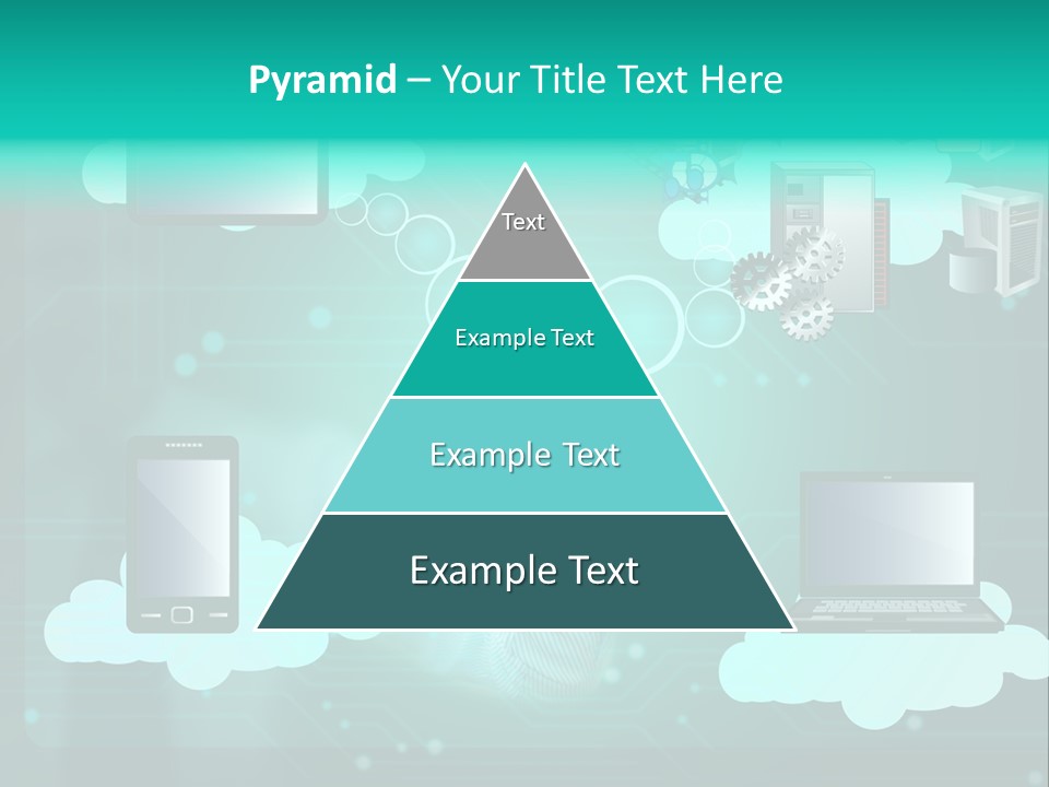 Technology White Condition PowerPoint Template