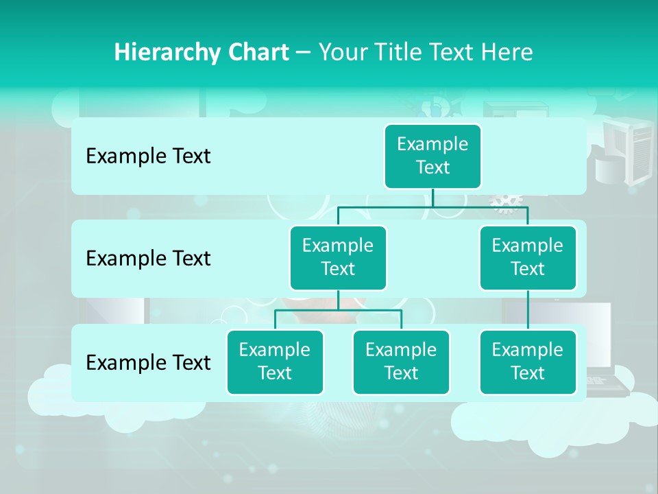 Technology White Condition PowerPoint Template