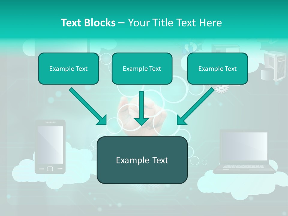 Technology White Condition PowerPoint Template