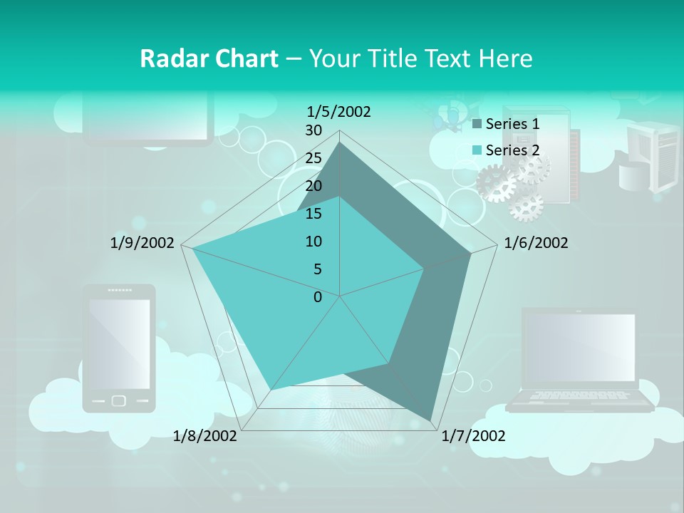 Technology White Condition PowerPoint Template