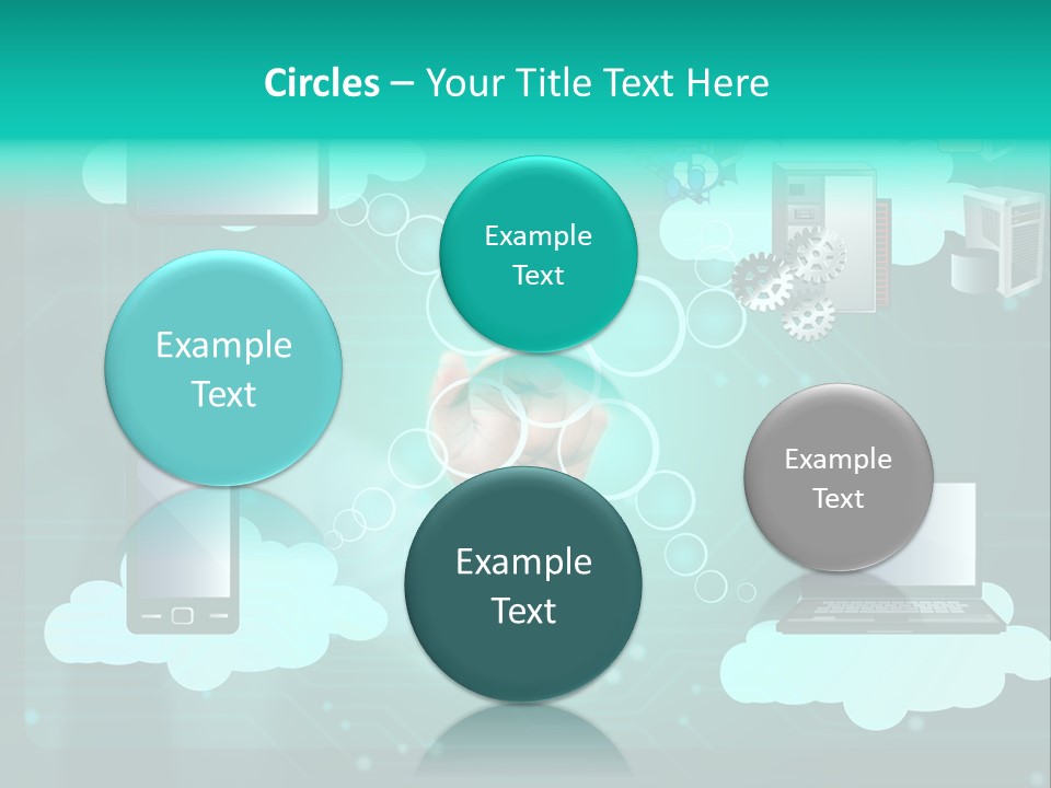 Technology White Condition PowerPoint Template