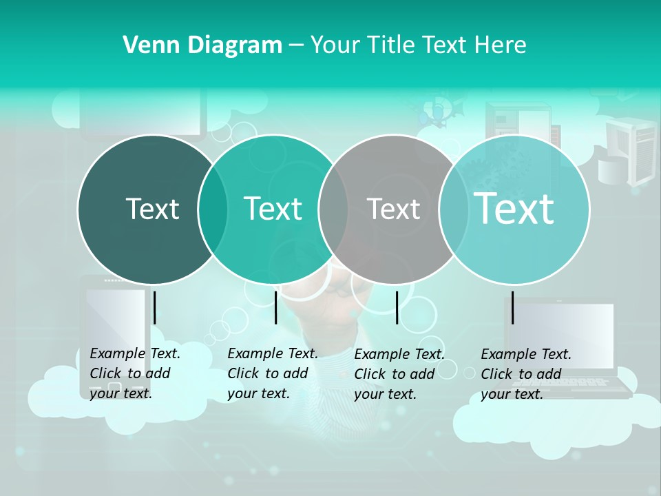 Technology White Condition PowerPoint Template