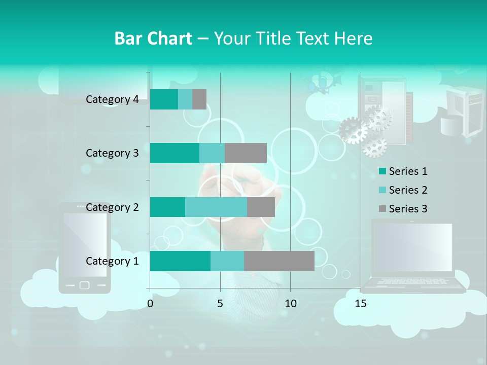 Technology White Condition PowerPoint Template