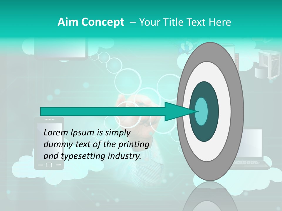 Technology White Condition PowerPoint Template