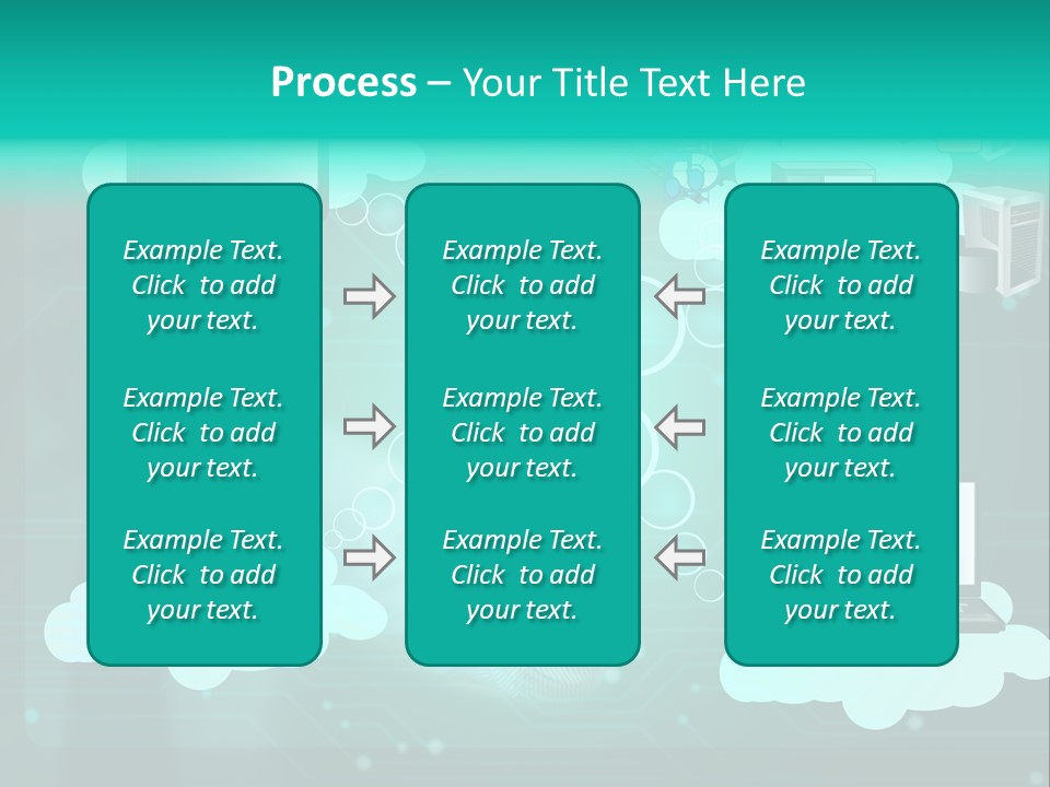 Technology White Condition PowerPoint Template