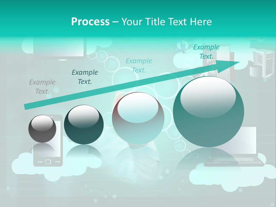 Technology White Condition PowerPoint Template