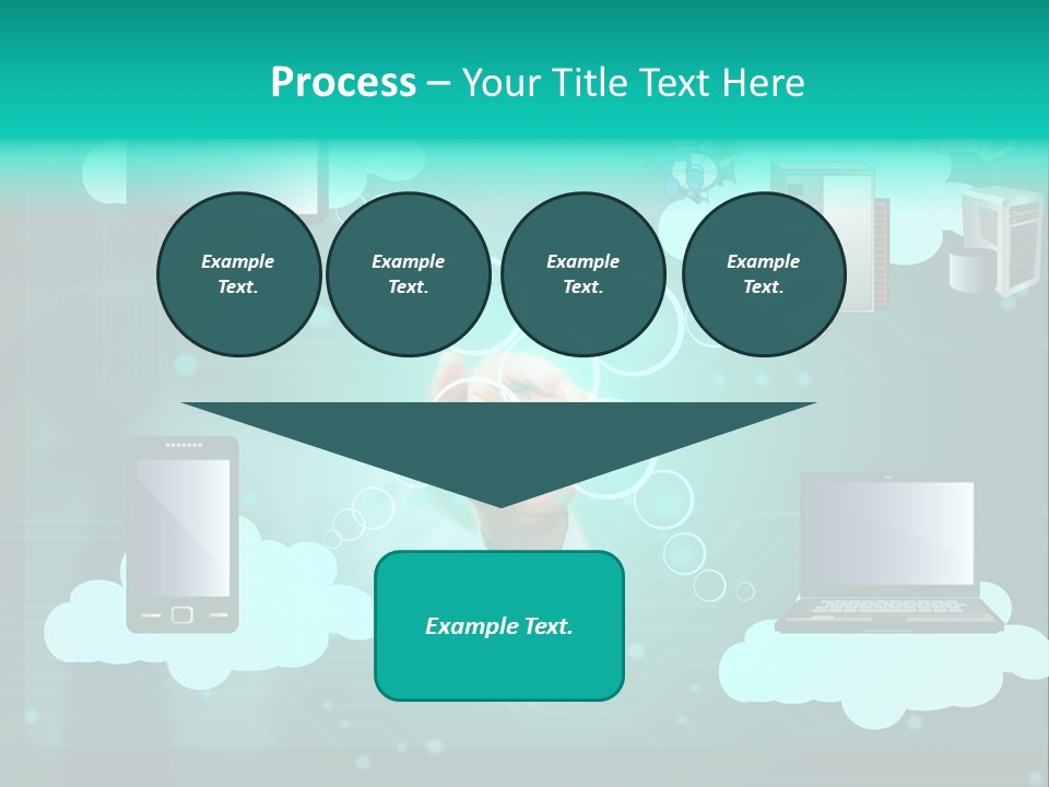 Technology White Condition PowerPoint Template