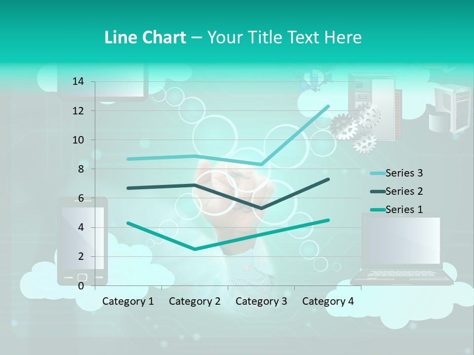 Technology White Condition PowerPoint Template