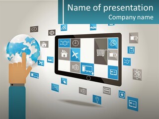 Cooling Supply Cold PowerPoint Template