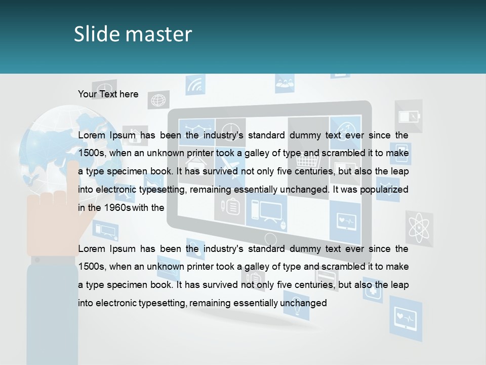Cooling Supply Cold PowerPoint Template