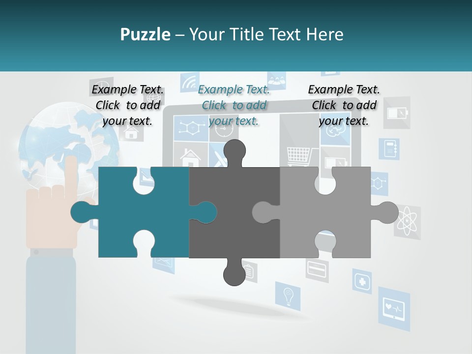 Cooling Supply Cold PowerPoint Template