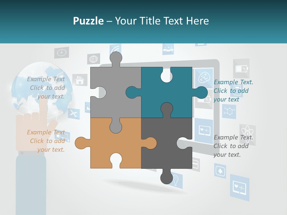 Cooling Supply Cold PowerPoint Template