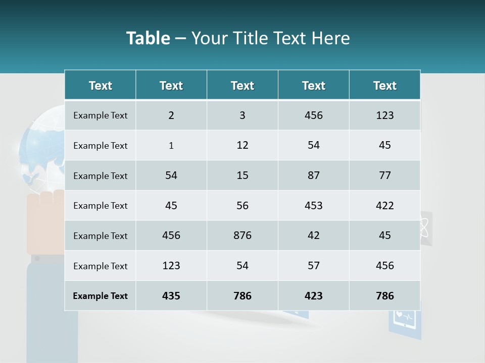 Cooling Supply Cold PowerPoint Template