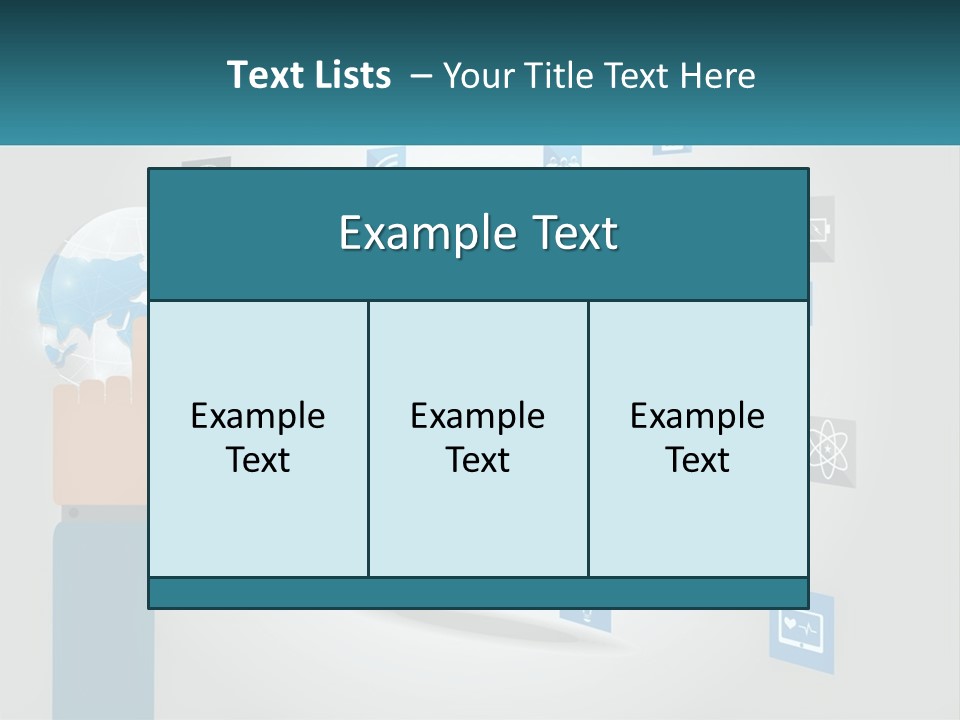 Cooling Supply Cold PowerPoint Template