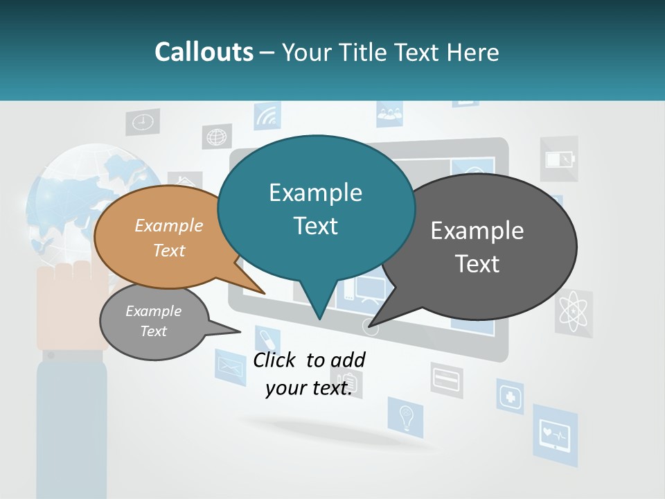 Cooling Supply Cold PowerPoint Template