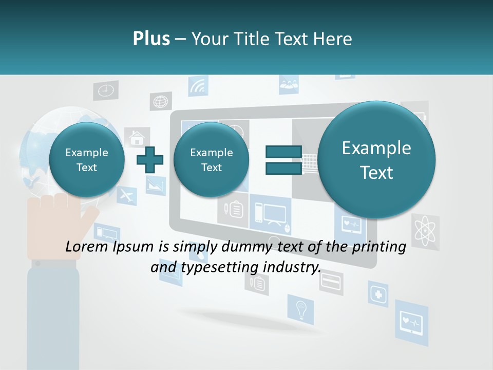 Cooling Supply Cold PowerPoint Template