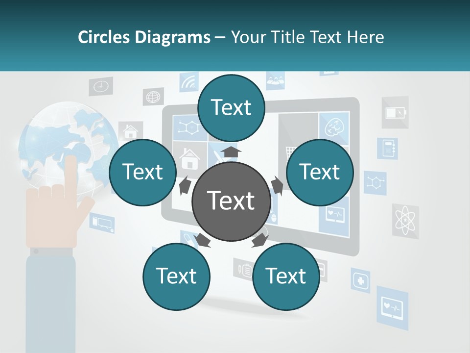 Cooling Supply Cold PowerPoint Template