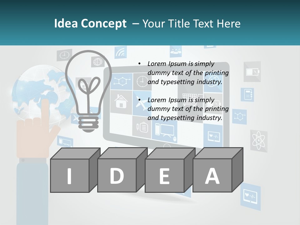 Cooling Supply Cold PowerPoint Template