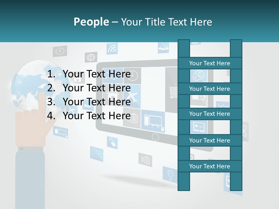 Cooling Supply Cold PowerPoint Template