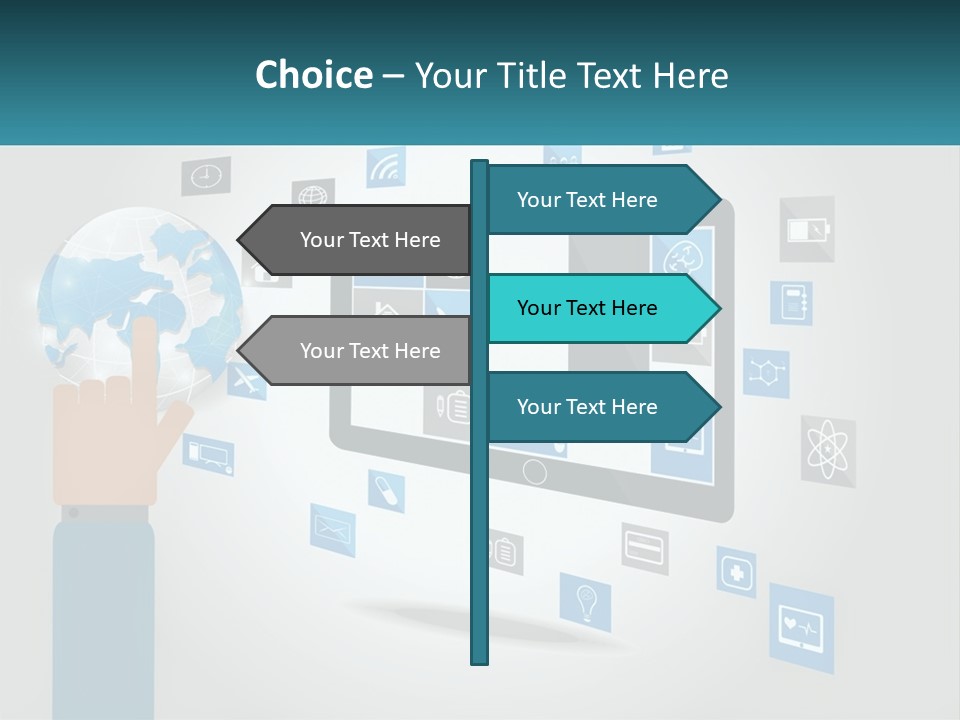 Cooling Supply Cold PowerPoint Template
