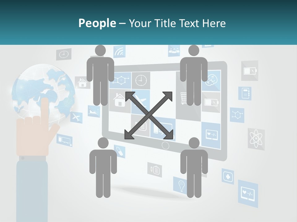 Cooling Supply Cold PowerPoint Template