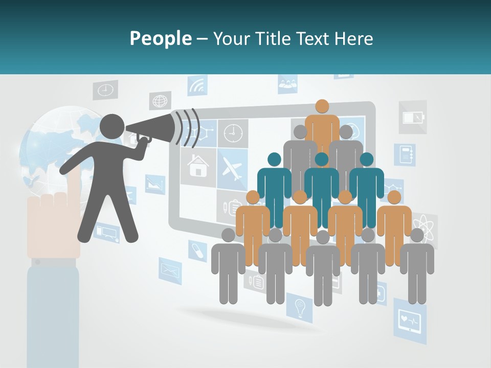 Cooling Supply Cold PowerPoint Template