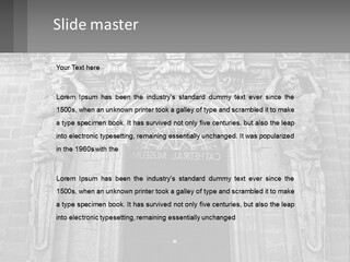 Air Electricity Equipment PowerPoint Template