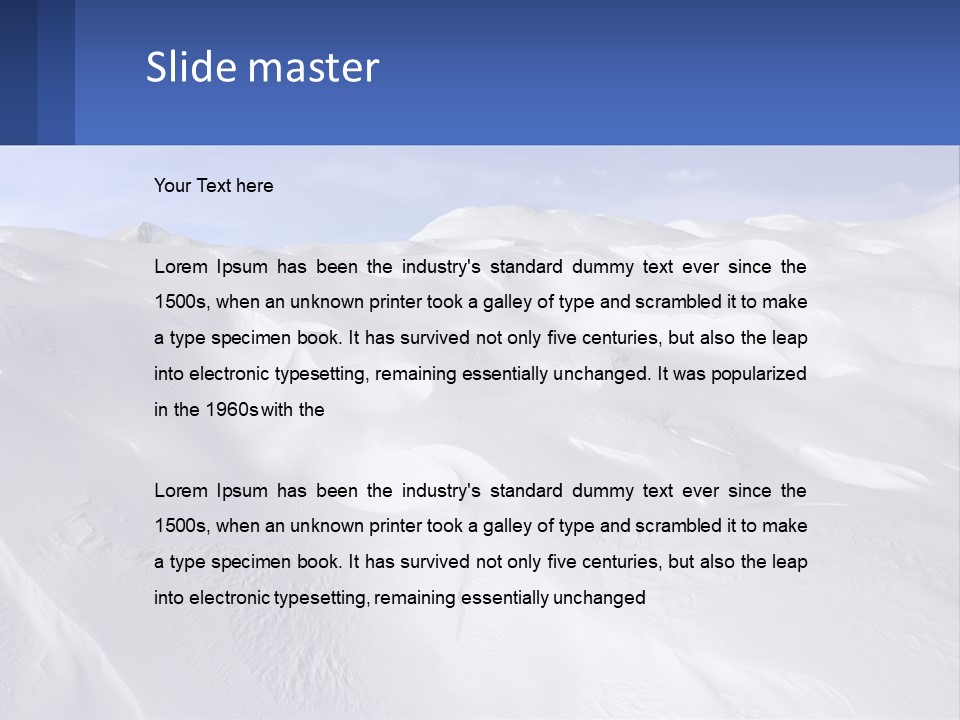 Climate Home Energy PowerPoint Template