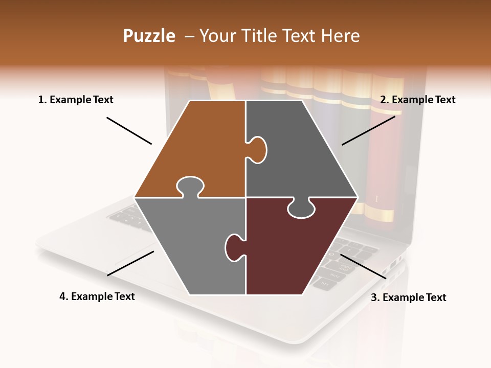 Home White Conditioner PowerPoint Template